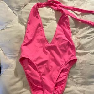 Hot Miami Styles One Piece Bathing Suit, high cut, BRAND NEW with Tags, Size L